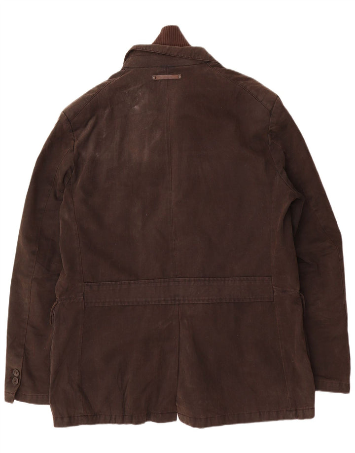 Marlboro Classics Chaqueta utilitaria para hombre EU 56 3XL Algodón caqui