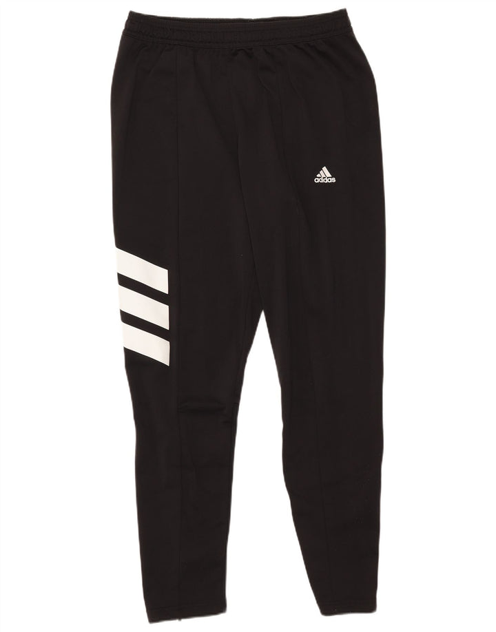 Adidas - Pantalón de chándal para hombre, talla grande, color negro