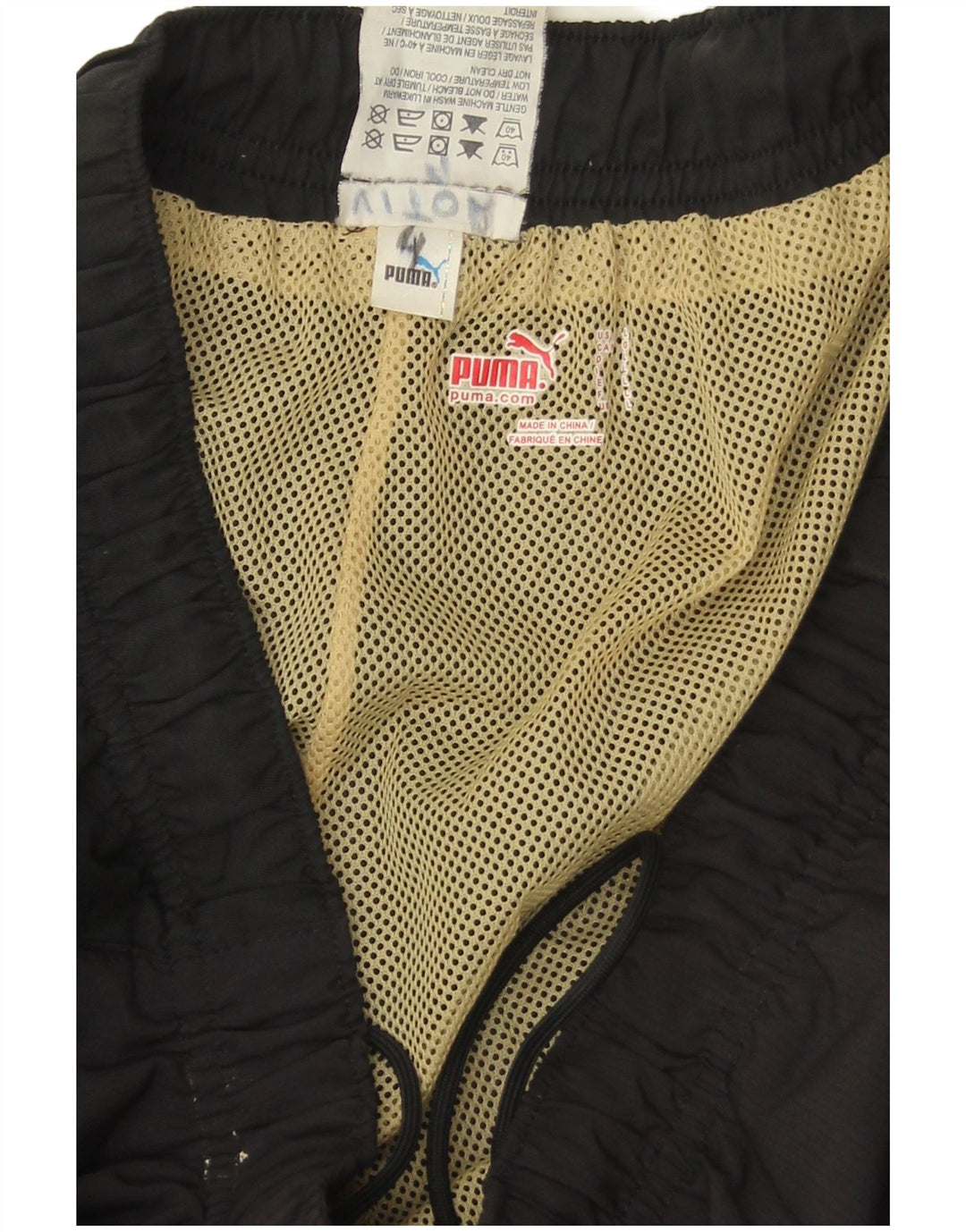 PUMA Portugal - Pantalón de chándal para hombre, talla grande, poliéster, color azul marino