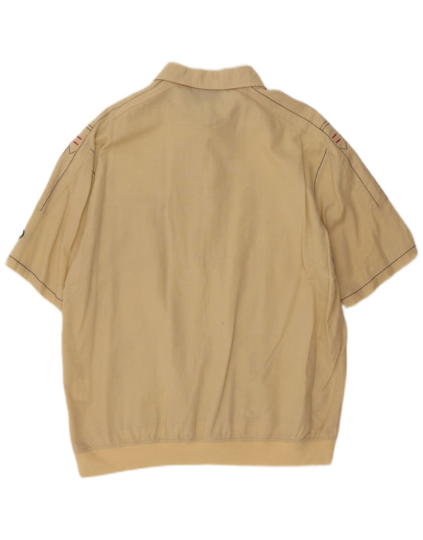 Navigare Polo Hombre 2XL Algodón Amarillo