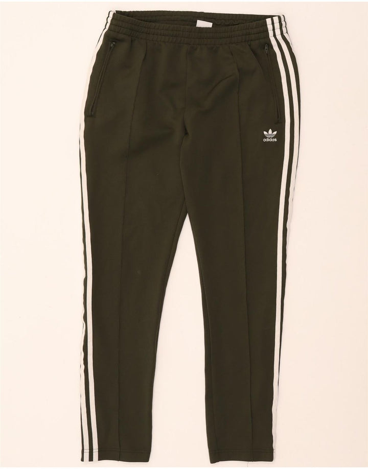 ADIDAS Pantalones de chándal para mujer UK 44 Medio Caqui Poliéster
