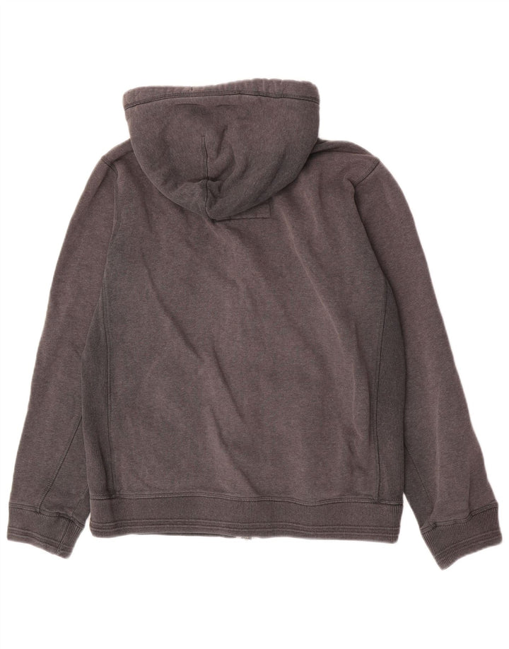 Sudadera con capucha y cremallera para hombre Fat Face Algodón gris grande