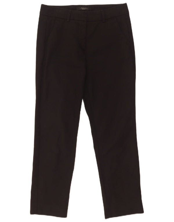 Max Mara Mujer Weekend Slim Chino Pantalones W30 L26 Negro