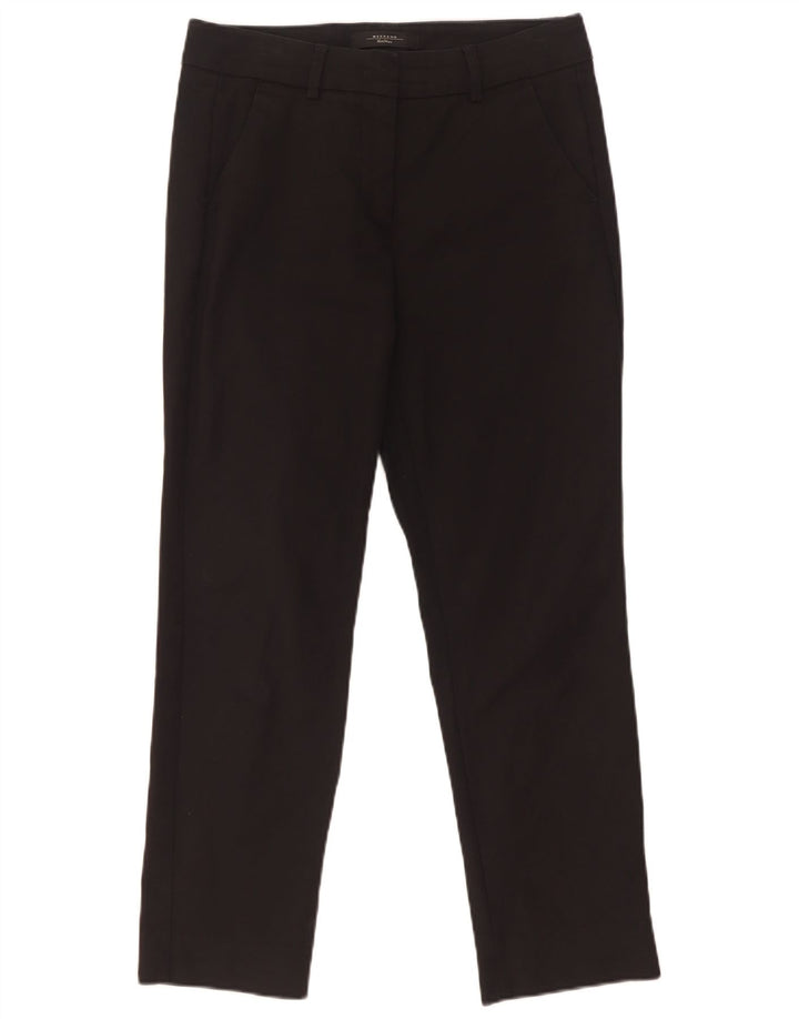 Max Mara Mujer Weekend Slim Chino Pantalones W30 L26 Negro