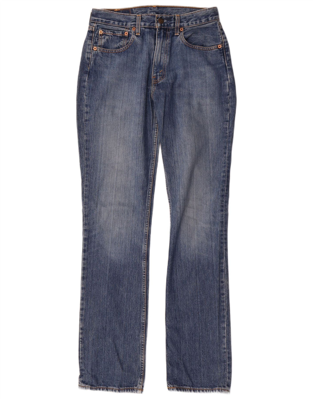 Vaqueros Levi's Mujer 595 Rectos W31 L34 Algodón Azul