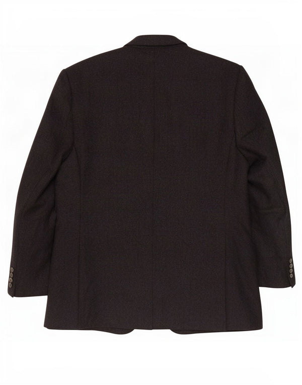 Lanificio Di Pray Chaqueta tipo blazer de 2 botones para hombre UK 42 XL Gris espiguilla