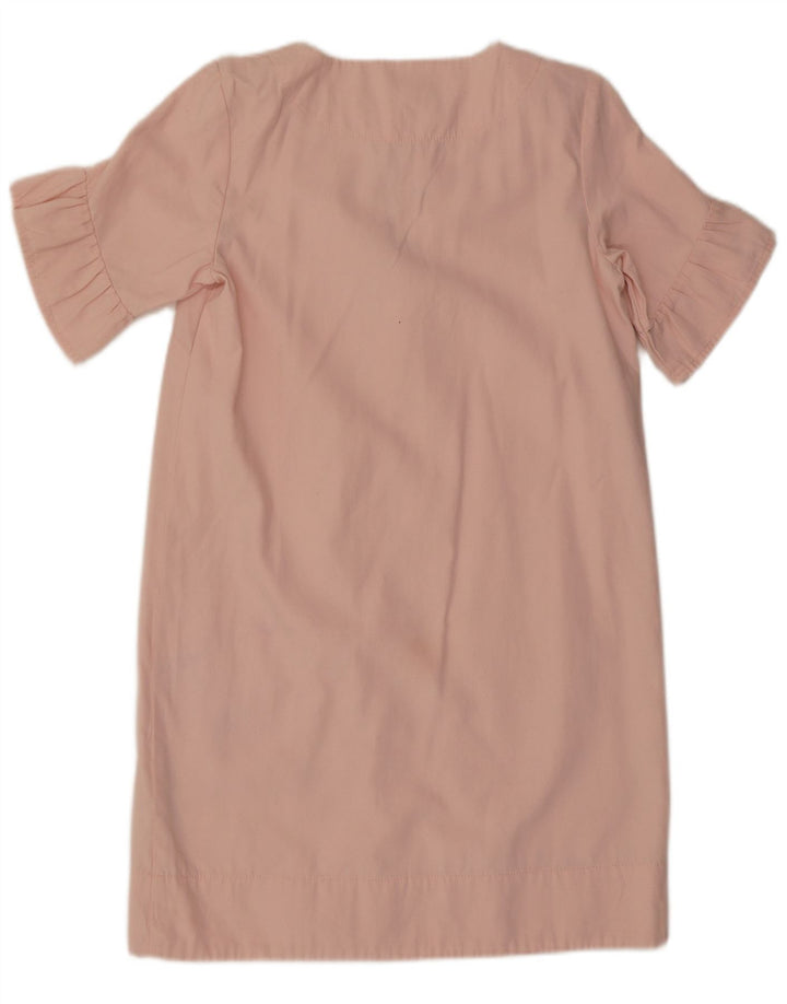 Whistles Vestido recto para mujer Reino Unido 10 Pequeño algodón rosa