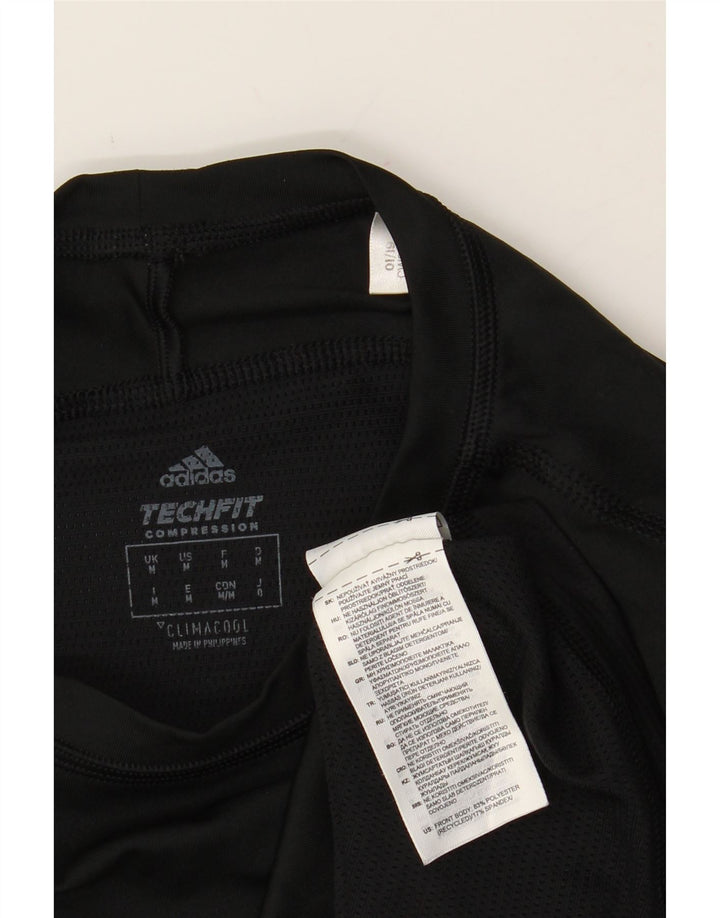 ADIDAS Womens Climacool Top Long Sleeve UK 12 Medium Black Polyester Vintage Adidas and Second-Hand Adidas from Messina Hembry 