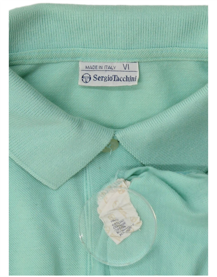 SERGIO TACCHINI Polo Hombre Algodón Turquesa Medio