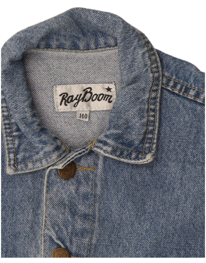 Chaleco vaquero vintage para niña 9-10 años Azul