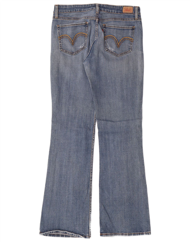 Levi's Jeans 518 Super Low Bootcut para mujer US 9 Medium W30 L31 Algodón azul
