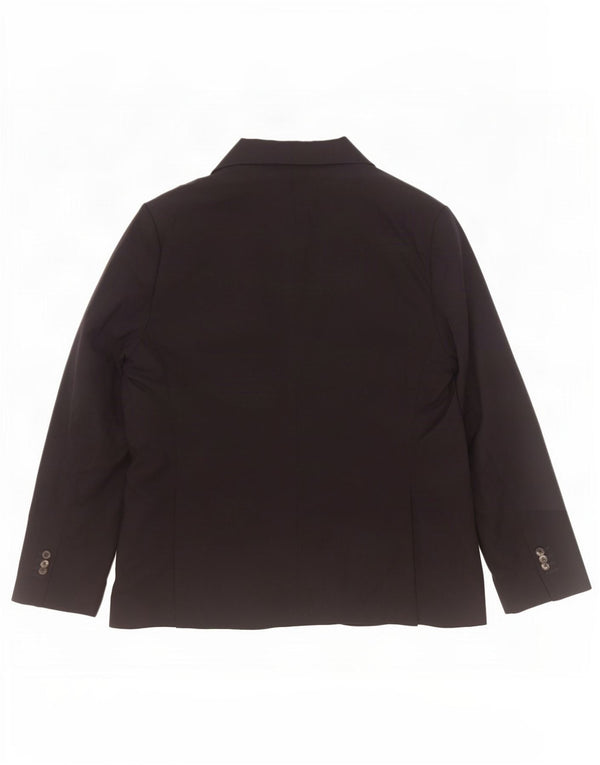 Massimo Dutti Chaqueta Blazer De 2 Botones Hombre EU 56 XL Lana Negra