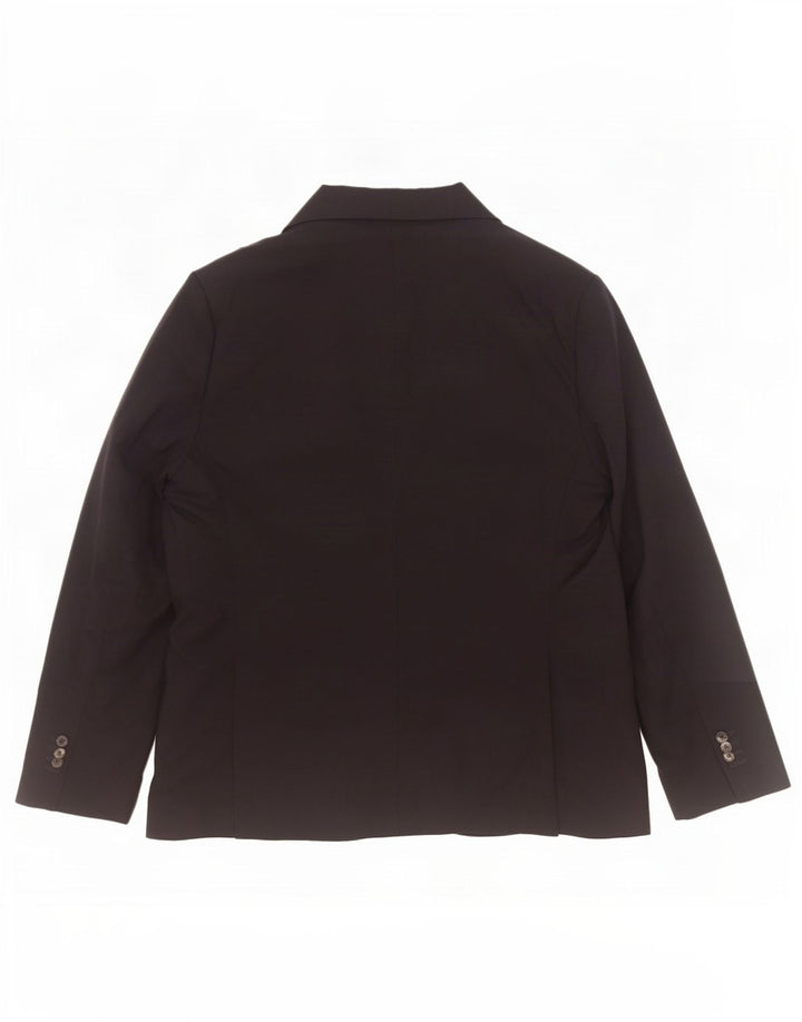 Massimo Dutti Chaqueta Blazer De 2 Botones Hombre EU 56 XL Lana Negra