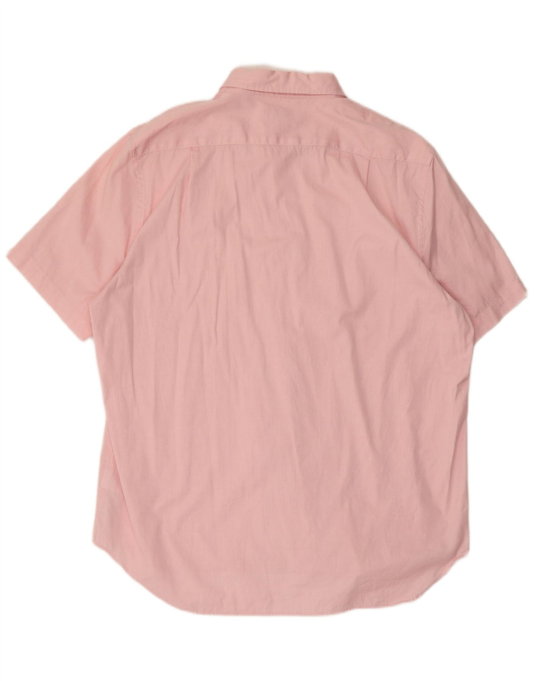 Camisa LACOSTE Hombre Manga Corta Regular Fit Talla 44 XL Algodón Rosa