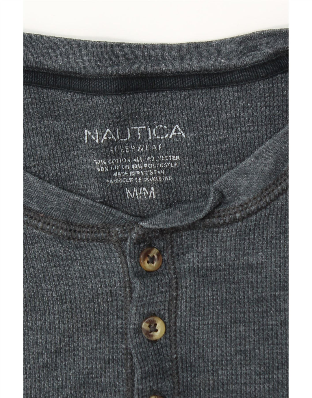 Camiseta Nautica Hombre Top Medium Azul Marino Algodón