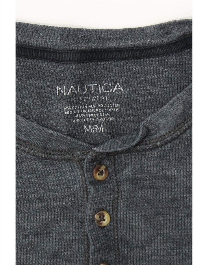 Camiseta Nautica Hombre Top Medium Azul Marino Algodón