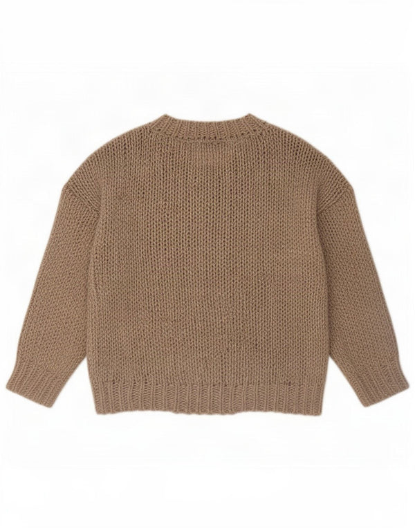 Beaufort & Blake Suéter Suelto con Cuello en V para Mujer UK 44 Gris Medio