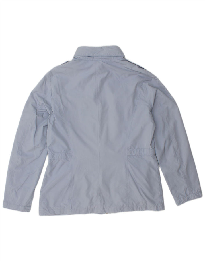 ESPRIT Chaqueta militar para mujer UK 12 Poliéster azul medio
