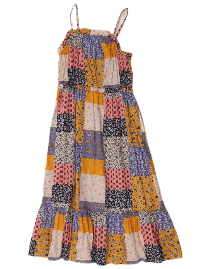 Marks & Spencer Vestido de tirantes para niña 12-13 años Algodón patchwork multicolor