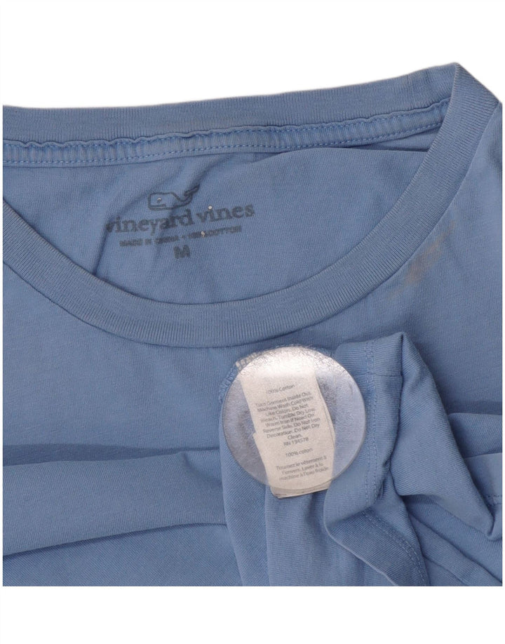 Vineyard Vines Camiseta gráfica para hombre Top Algodón azul medio