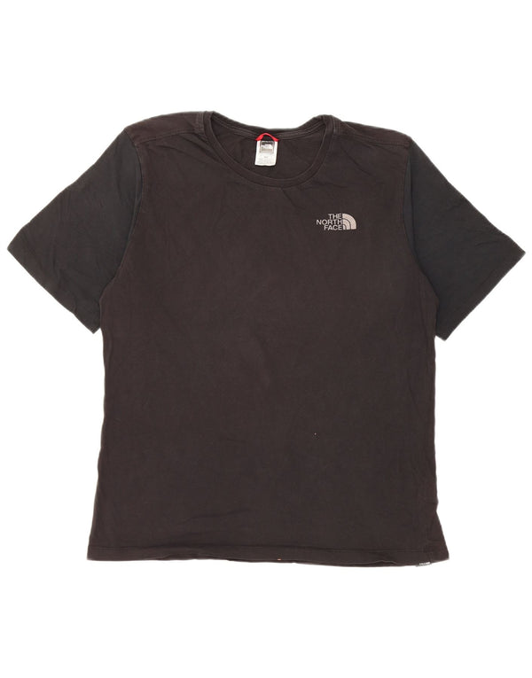 The North Face Camiseta para mujer Top UK 14 Medium Black Cotton