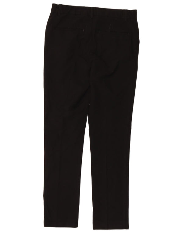 Marks & Spencer Pantalones de traje ajustados para niñas 15-16 años W32 L29 Negro