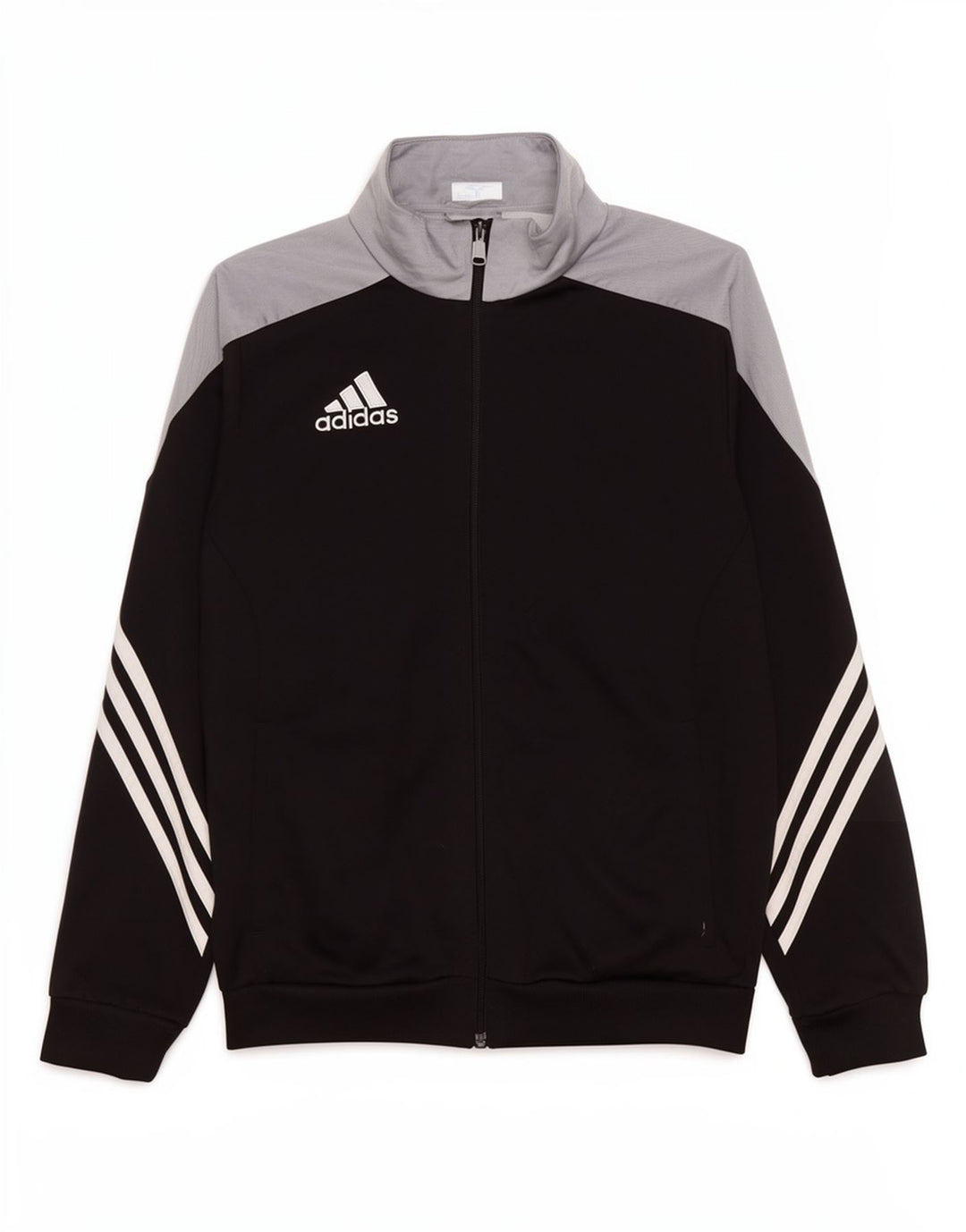 Adidas Chaqueta de chándal para niño 13-14 años XL Negro Colorblock Poliéster