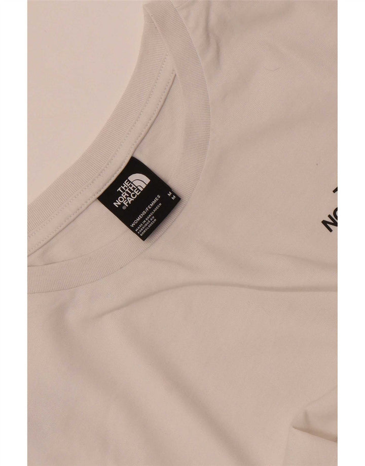 The North Face - Camiseta corta para mujer, talla 40, talla M, color blanco