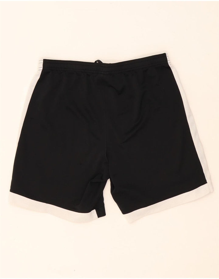 NIKE Pantalón corto deportivo Dri Fit para hombre Poliéster color block mediano negro