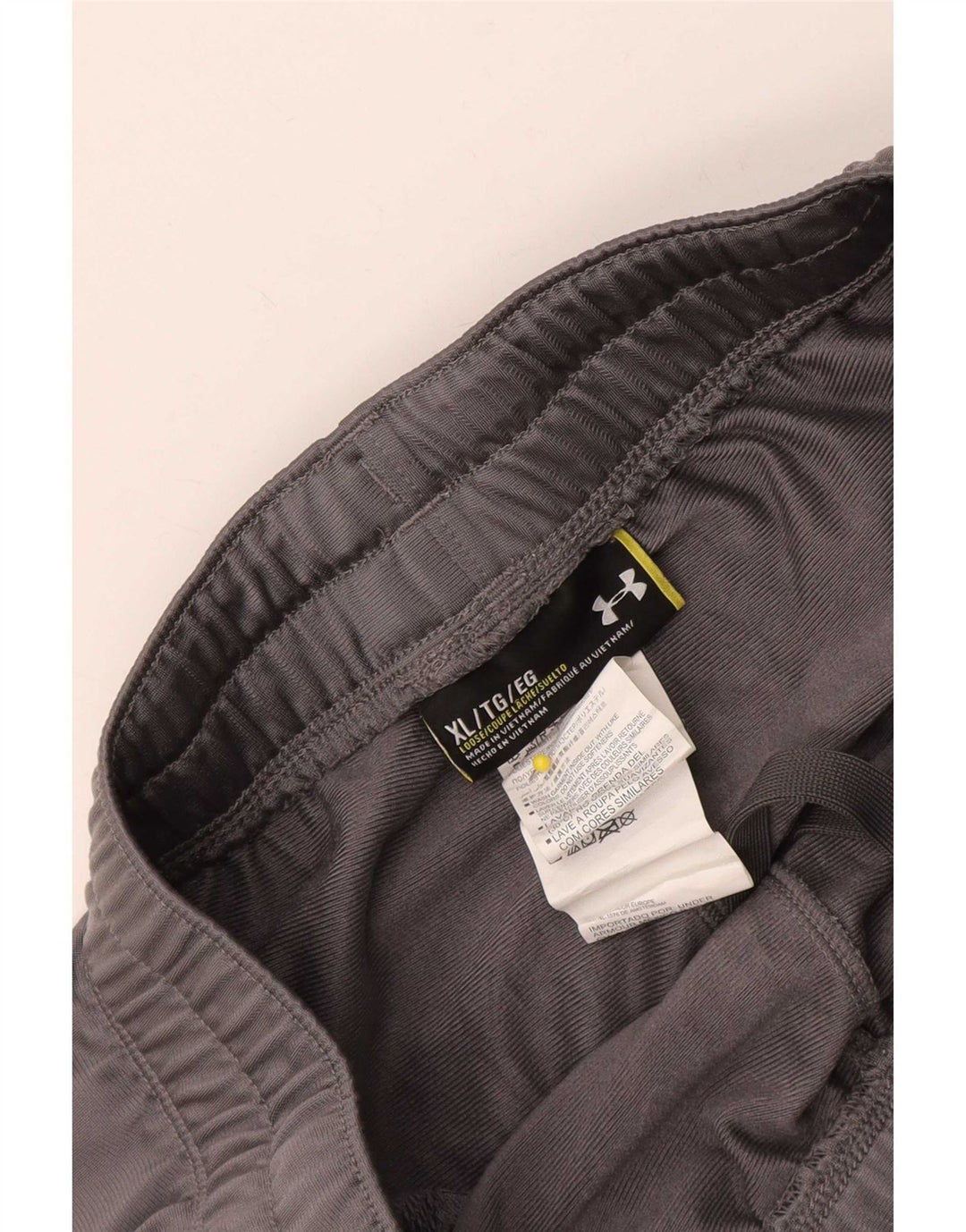Pantalón de Chándal Under Armour Hombre XL Poliéster Gris