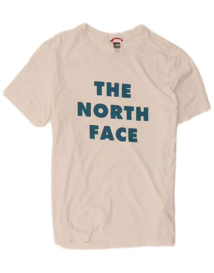 The North Face Camiseta gráfica para hombre Top Medium White Cotton
