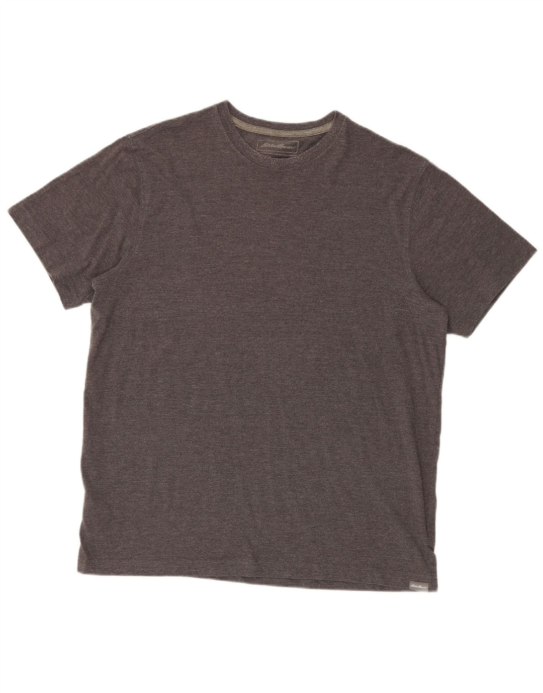 Eddie Bauer - Camiseta para hombre, talla grande, algodón gris