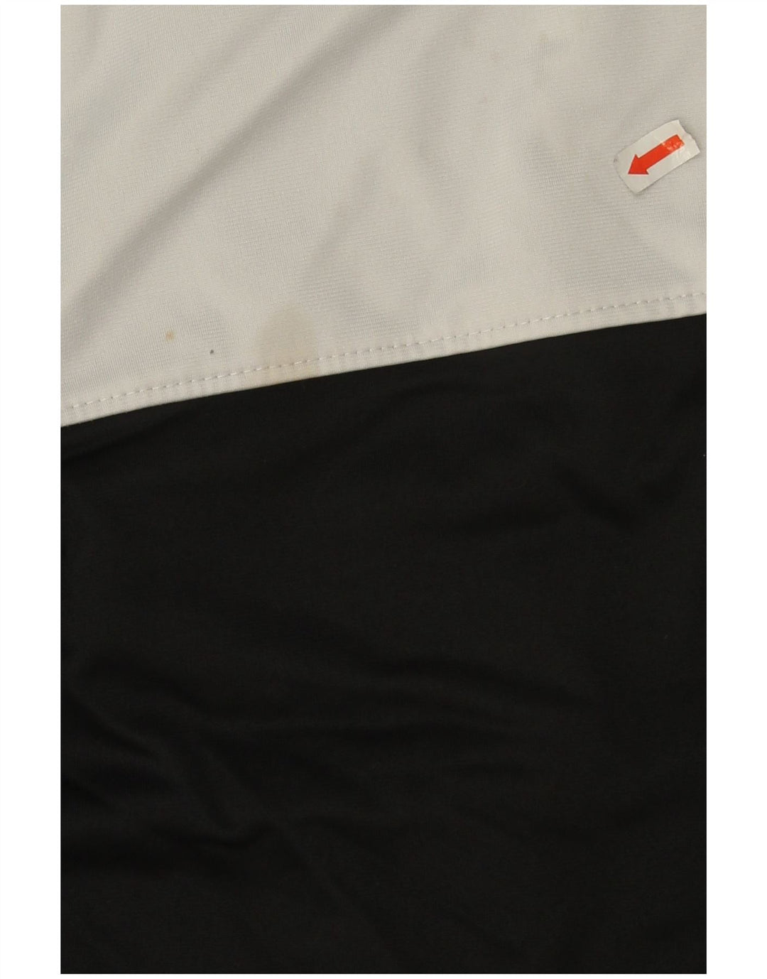 Kappa Mens Graphic Chándal Top Chaqueta Grande Negro Colorblock Poliéster