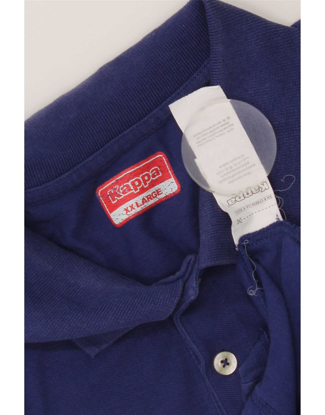 Kappa Polo Hombre 2XL Algodón Azul
