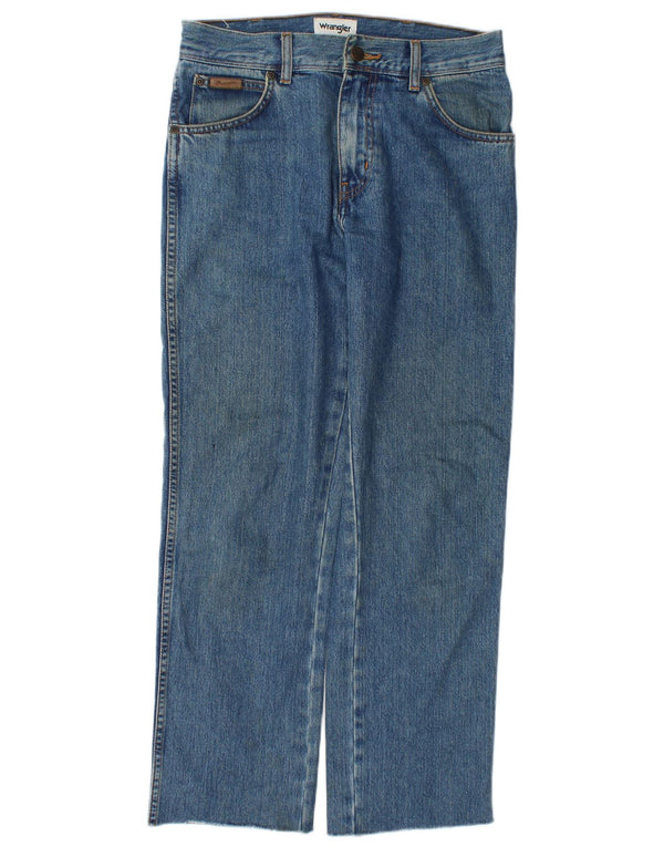 Wrangler Mens Texas Straight Jeans W30 L28 Blue Cotton
