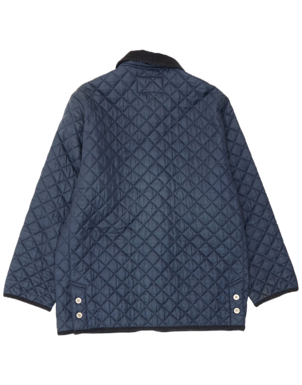 Armata Di Mare Chaqueta acolchada para hombre IT 50 Large Azul marino Colorblock