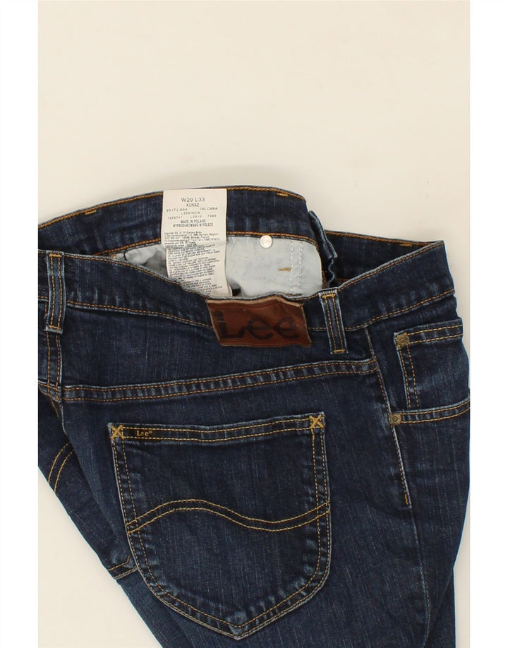 LEE Womens Kunae Slim Jeans W29 L33 Navy Blue Cotton Vintage Lee and Second-Hand Lee from Messina Hembry 