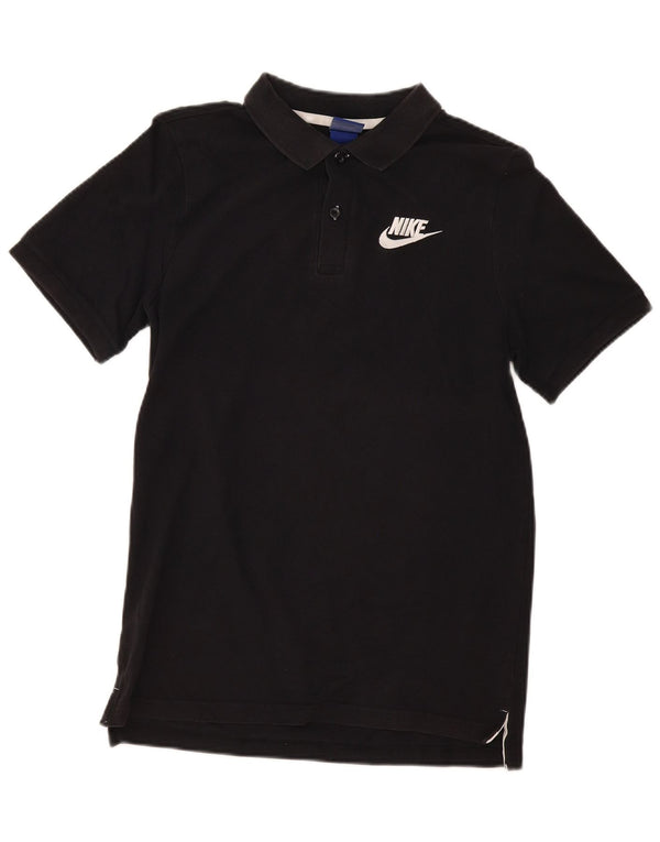 Polo Nike Hombre Pequeño Algodón Negro