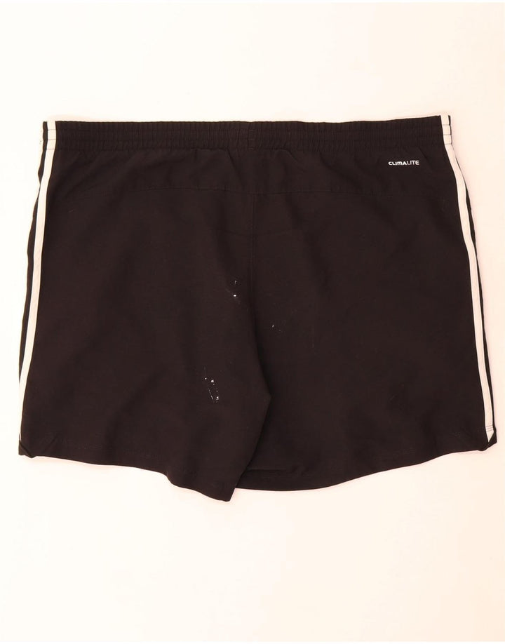 Adidas Mens Climalite Sport Shorts Grande Negro Poliéster