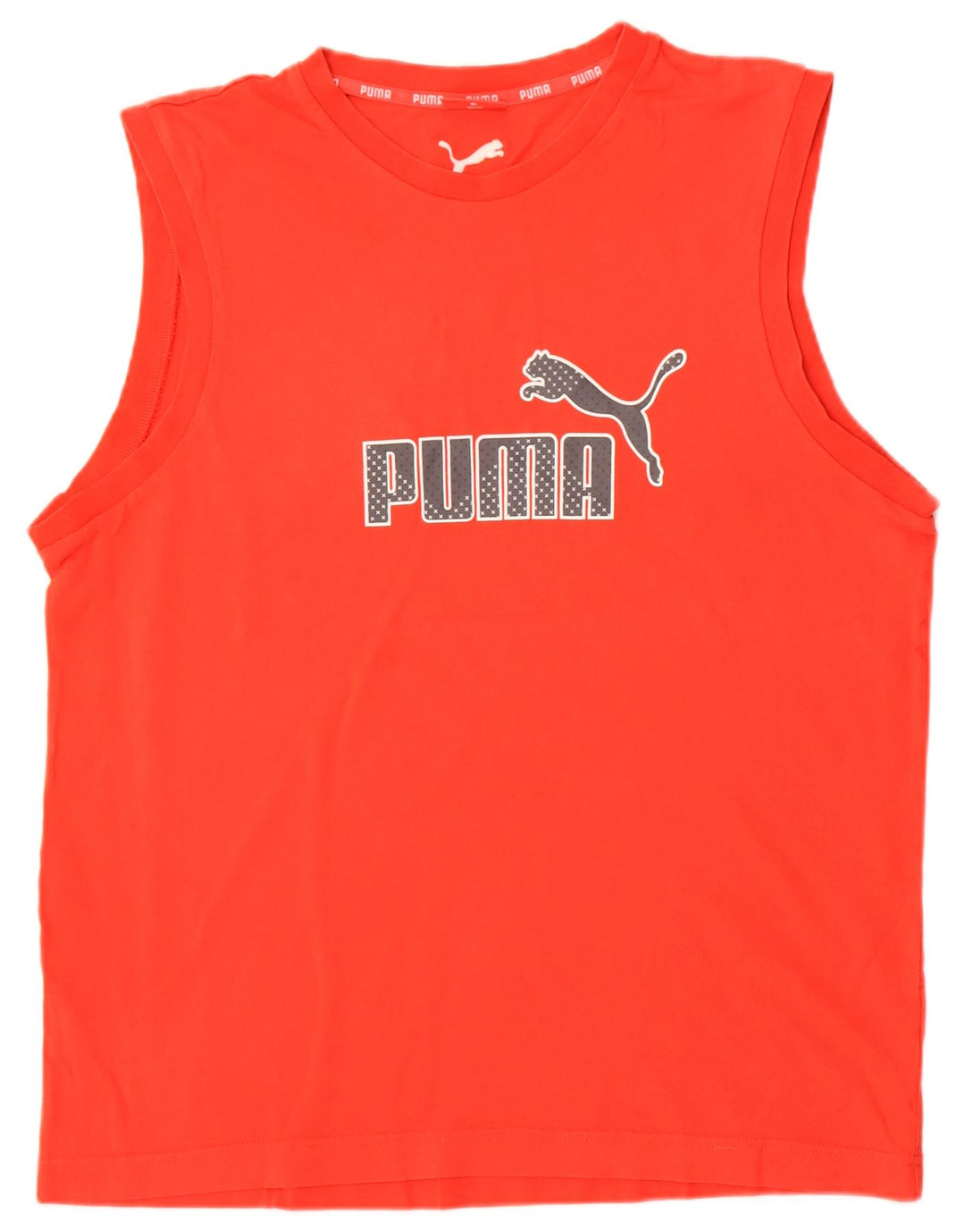 Puma Hombre Gráfico Chaleco Top XL Rojo