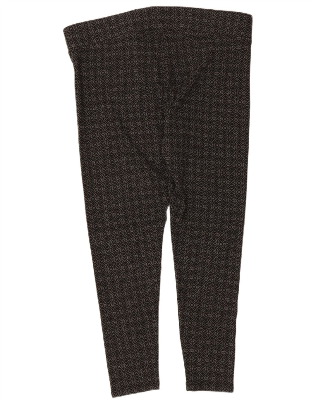 Marks & Spencer Leggings capri para mujer UK 46 Poliéster geométrico gris grande