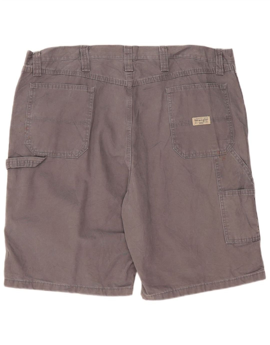 Wrangler Pantalones cortos cargo para hombre W42 2XL Algodón gris