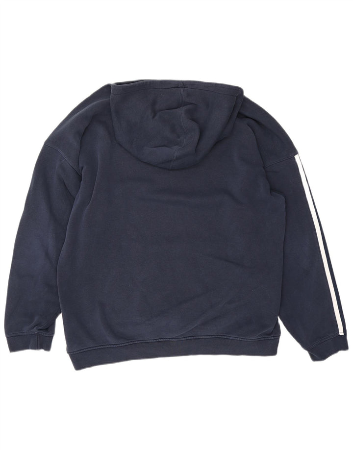 Adidas Hombre Sudadera Con Capucha Graphic Jumper Medium Azul Marino