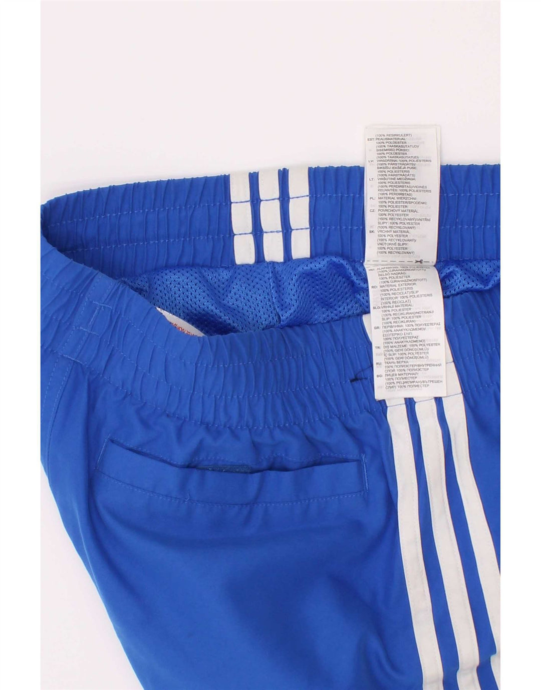 Adidas Bañador Corto Niño 12-13 Años Azul Poliéster