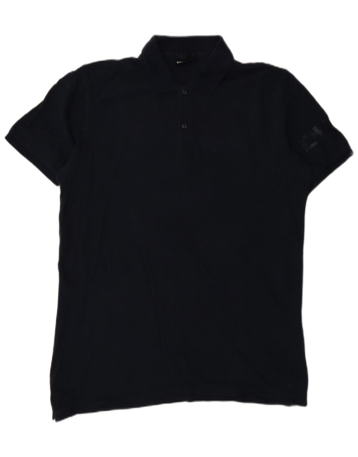 Dkny Polo Gráfico Para Hombre Pequeño Algodón Azul Marino