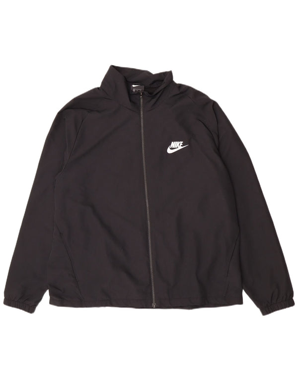Nike - Chaqueta de chándal para hombre, talla 2XL, poliéster negro