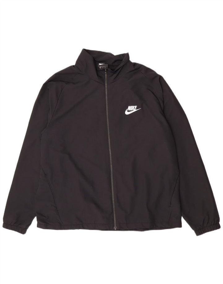 Nike - Chaqueta de chándal para hombre, talla 2XL, poliéster negro