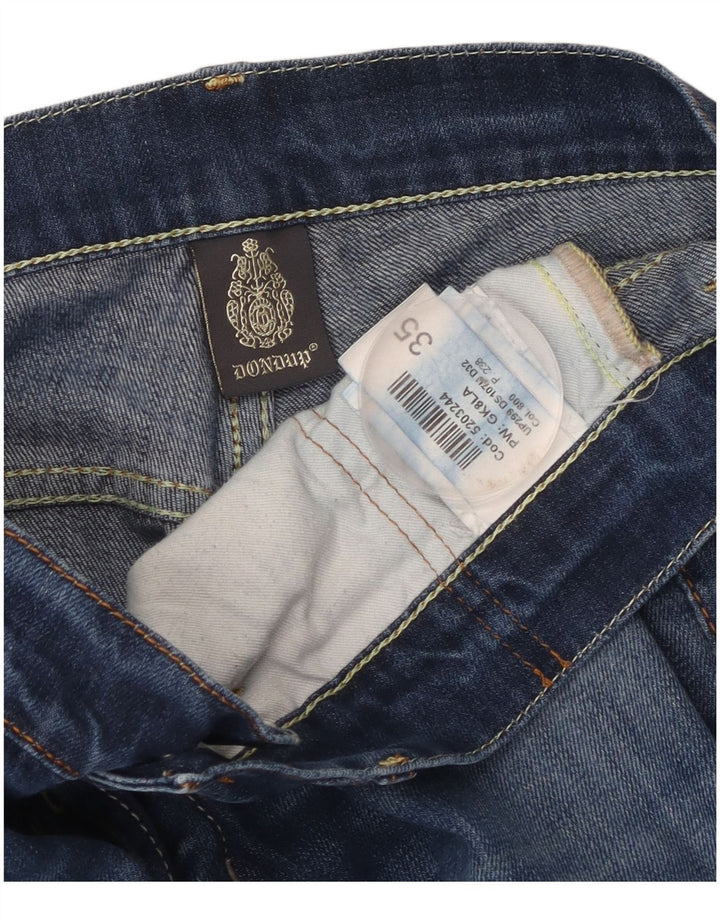 Dondup Vaqueros Slim Hombre W35 L30 Poliéster Azul