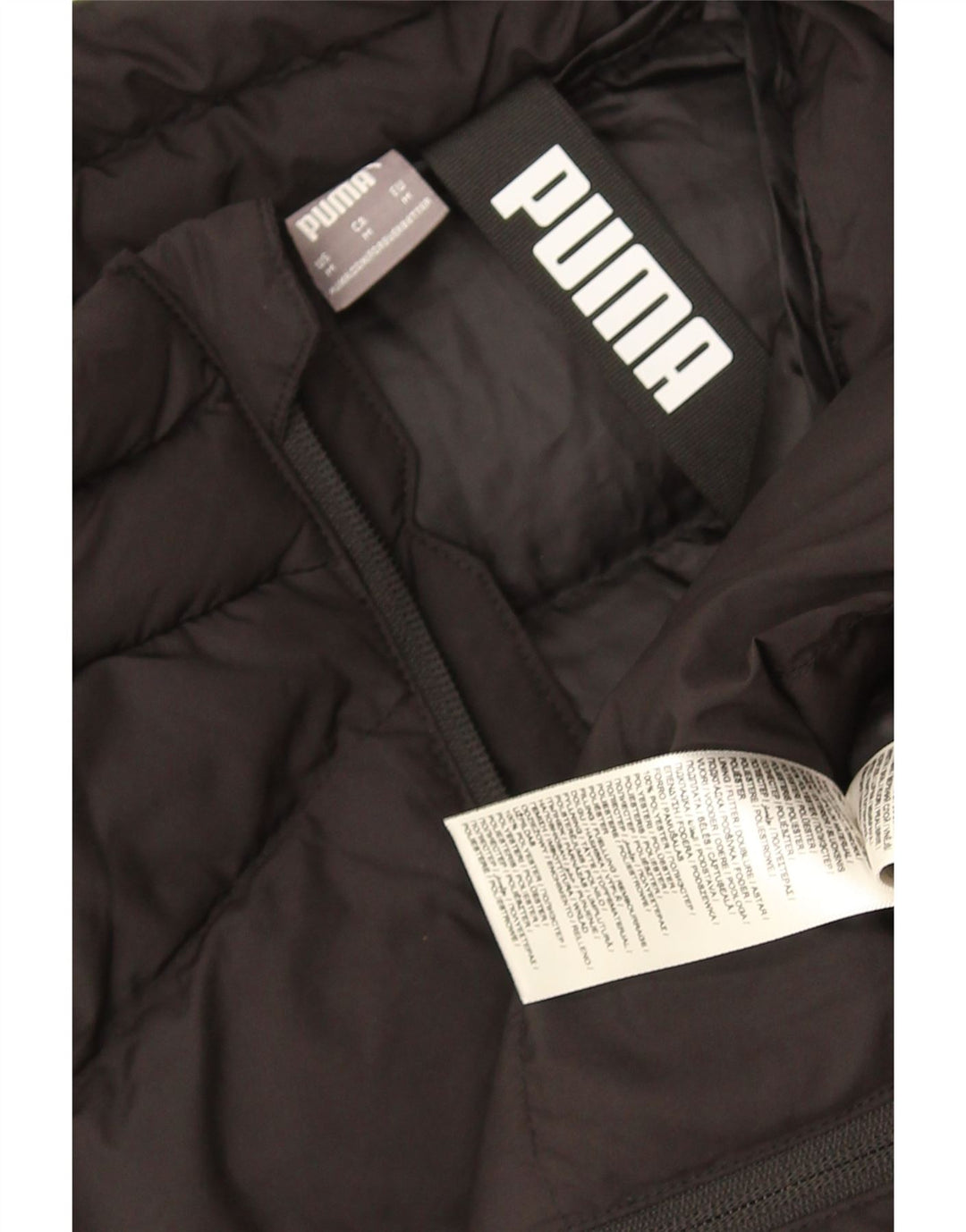 Puma Chaqueta acolchada para mujer UK 44 Mediana Negro Poliéster