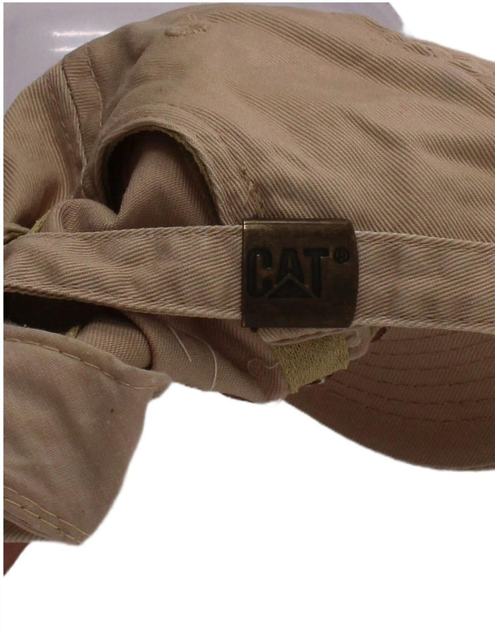 Caterpillar Gorra de béisbol gráfica para hombre Talla única Beige